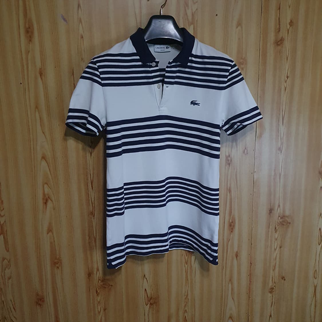 라코스테 슬림핏 반팔 카라티 95 상품이미지1