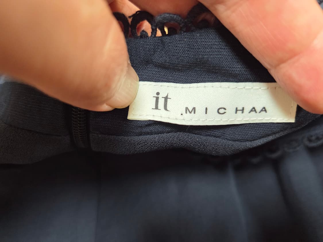 잇미샤(it michaa) 레이스포인트 린넨원피스 55 새상품 상품이미지9