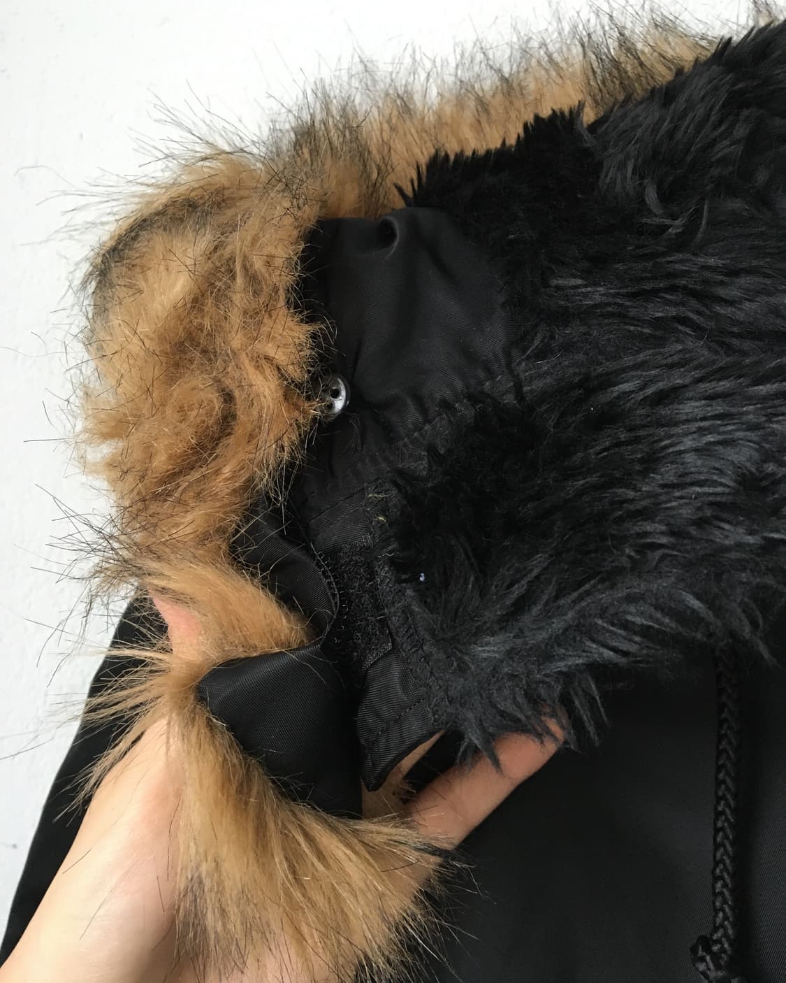 Alpha inderstries fake fur hood jacket 상품이미지5