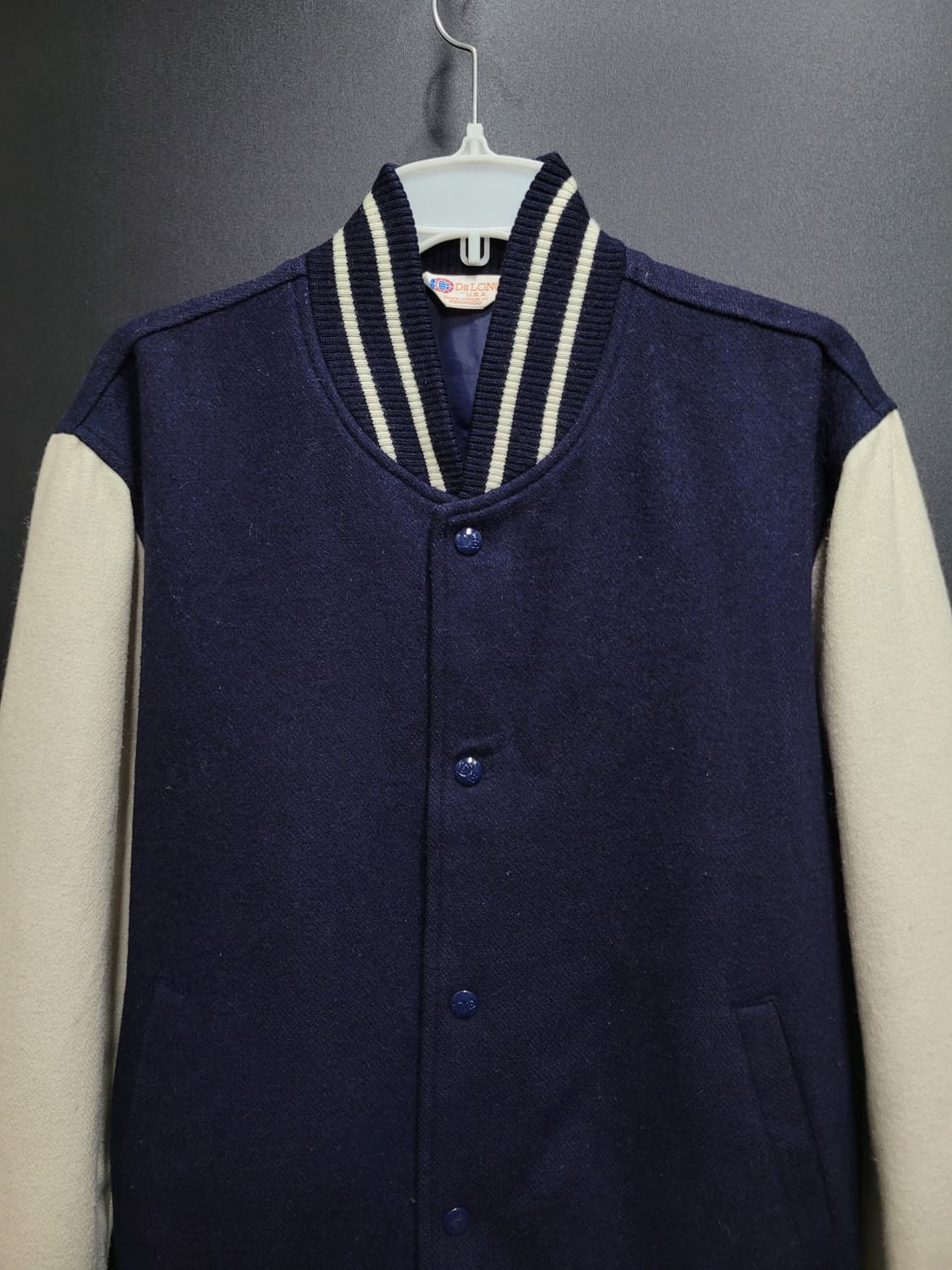 DELONG 빈티지 바시티 울자켓 상품이미지2