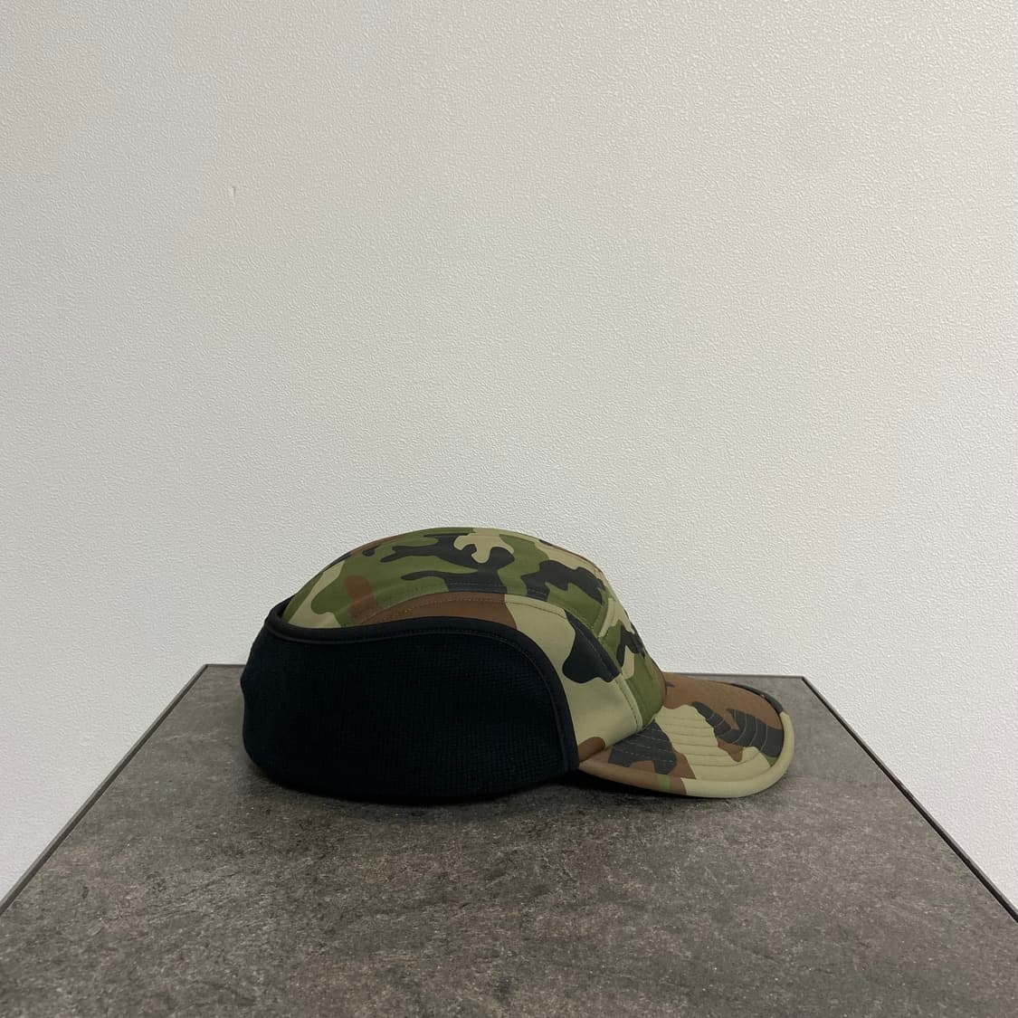 (OS) 슈프림 박스로고 캠프캡 모자 이어플랩 우드랜드 카모 상품이미지3