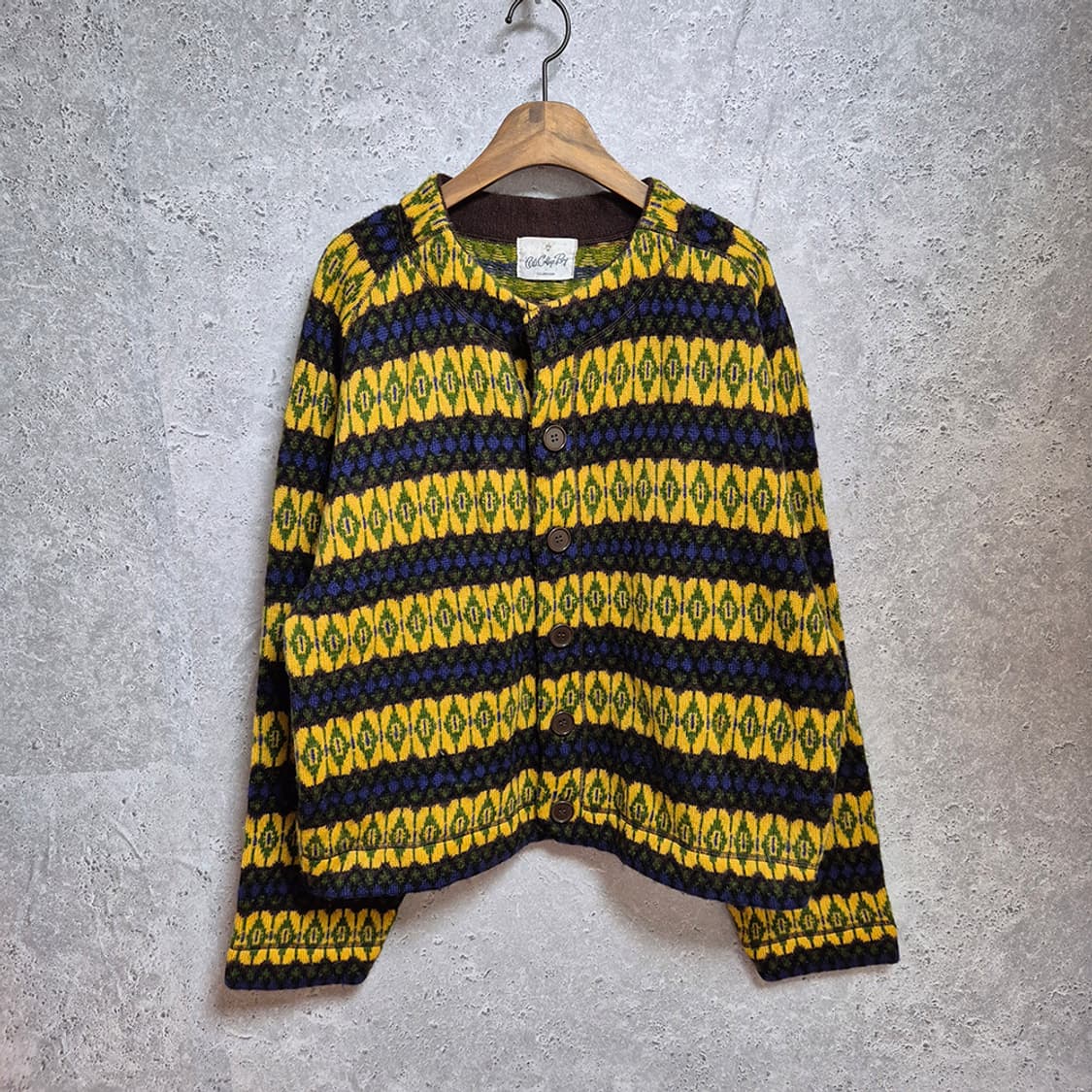 Old College Boy 울 가디건 (Made In Japan) 상품이미지1