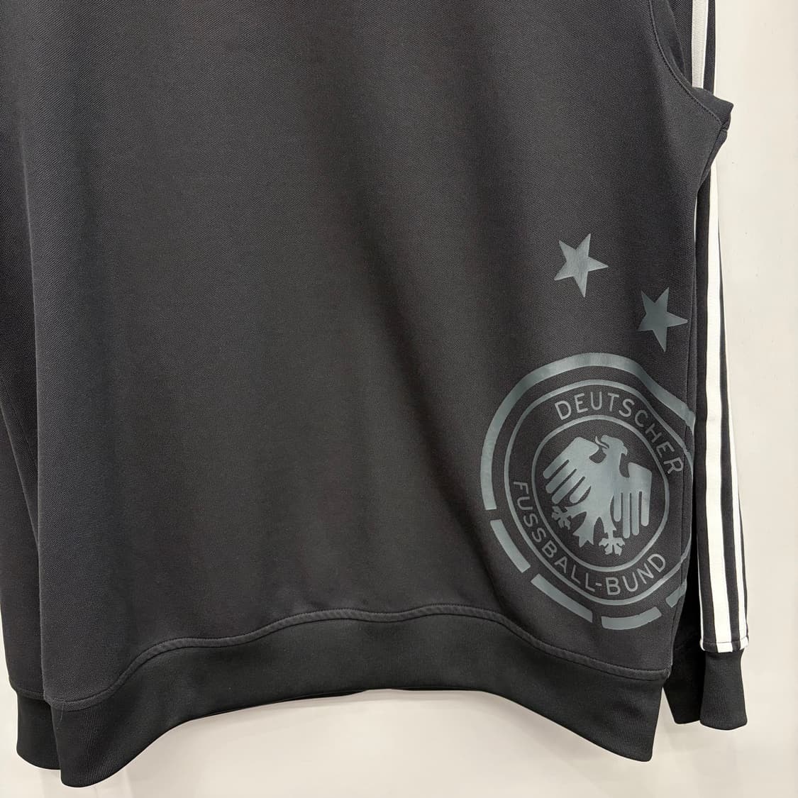 아디다스 독일 국대 블랙 트랙탑 져지 XL 상품이미지6