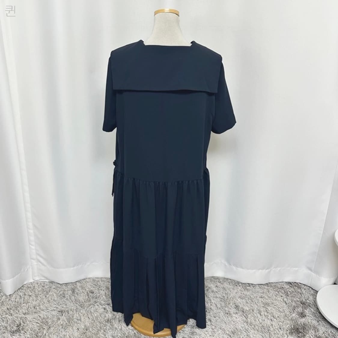  MAISON DE MAIER 여자 카라 롱원피스 다크네이비 FREE 상품이미지5