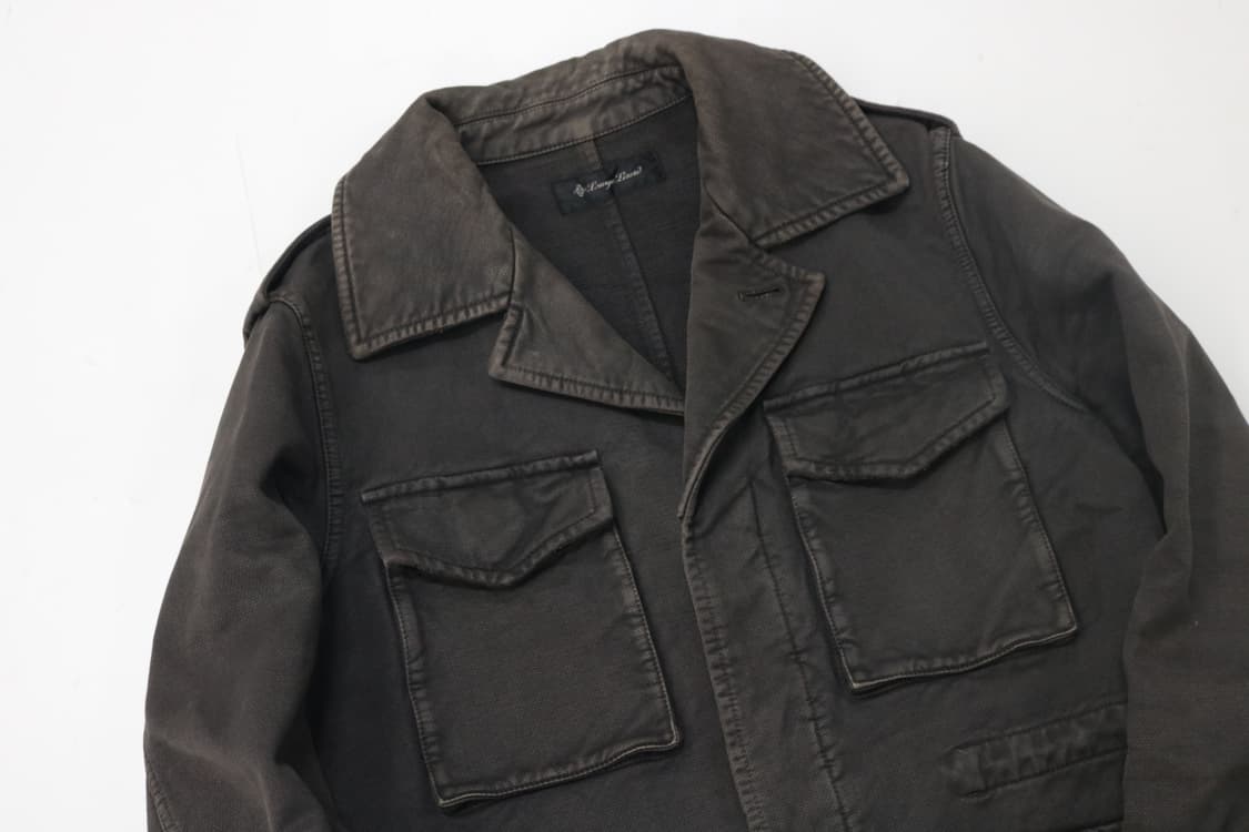 라운지 리자드  빈티지 워싱 견장 자켓 상품이미지3