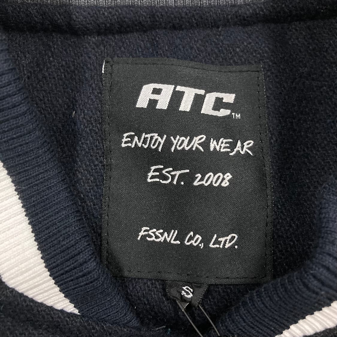 LG 트윈스 네이비 배색 스펠아웃 스타디움 바시티 자켓 상품이미지4