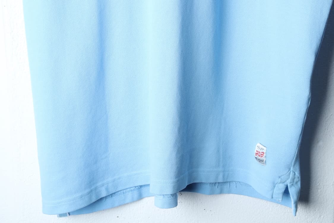 (XL-2XL) 비오비 반팔 카라 티셔츠 연블루 올드스쿨-H33236 상품이미지4