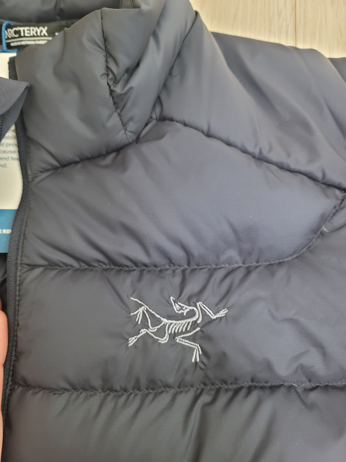 [M 새상품] 아크테릭스 세륨 논후디 블랙사파이어 M사이즈 #토륨 상품이미지3