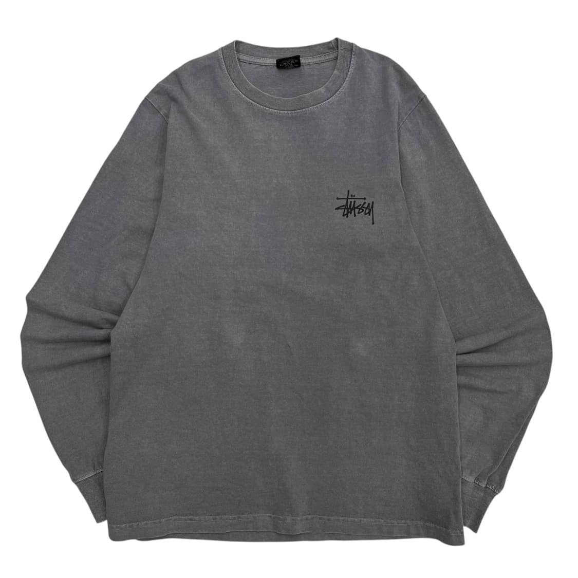 스투시 피그먼트워싱 차콜 롱슬리브 S 상품이미지3