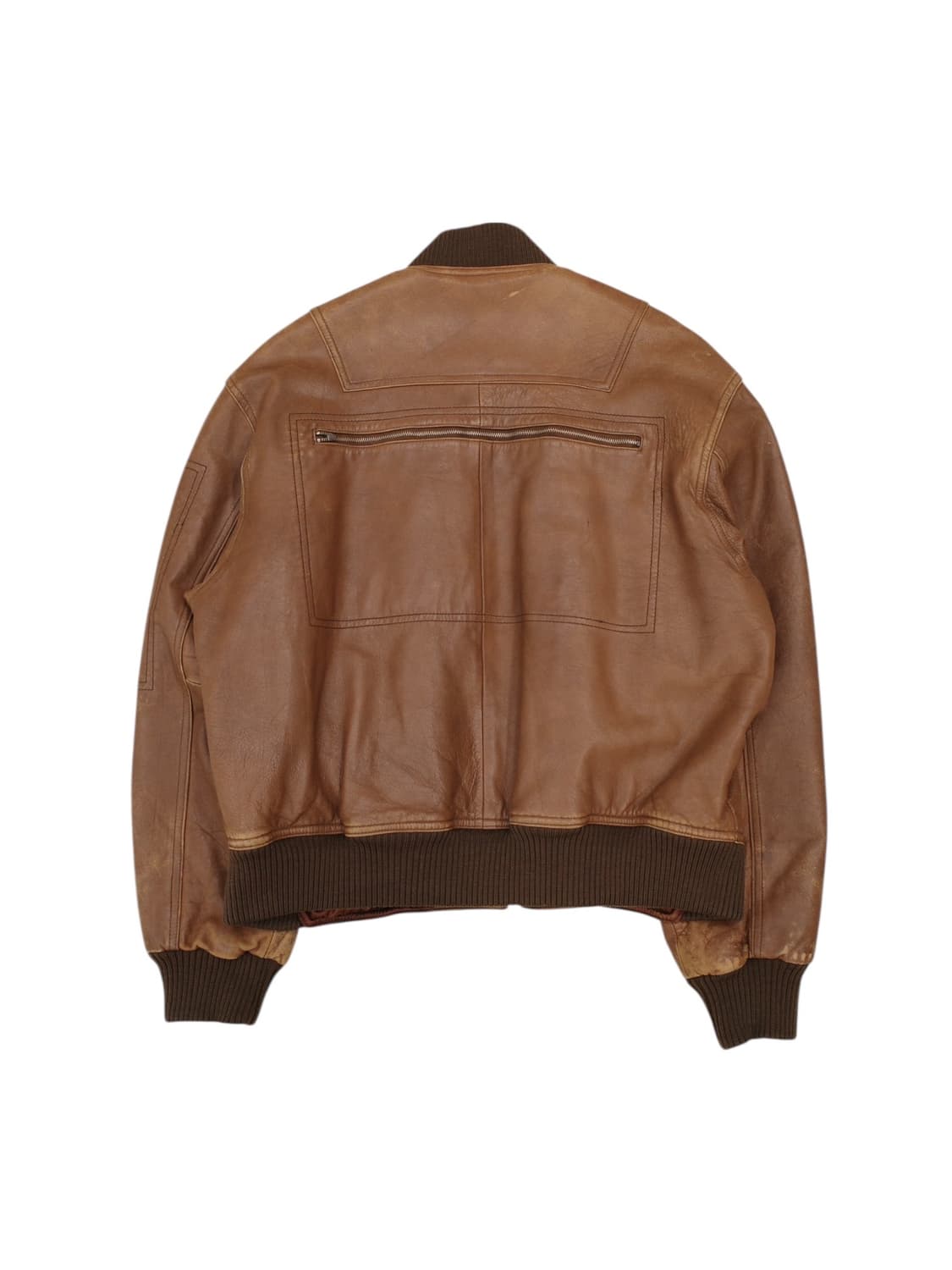 90‘s 마리떼 프랑소와 저버 레더 봄버 상품이미지6