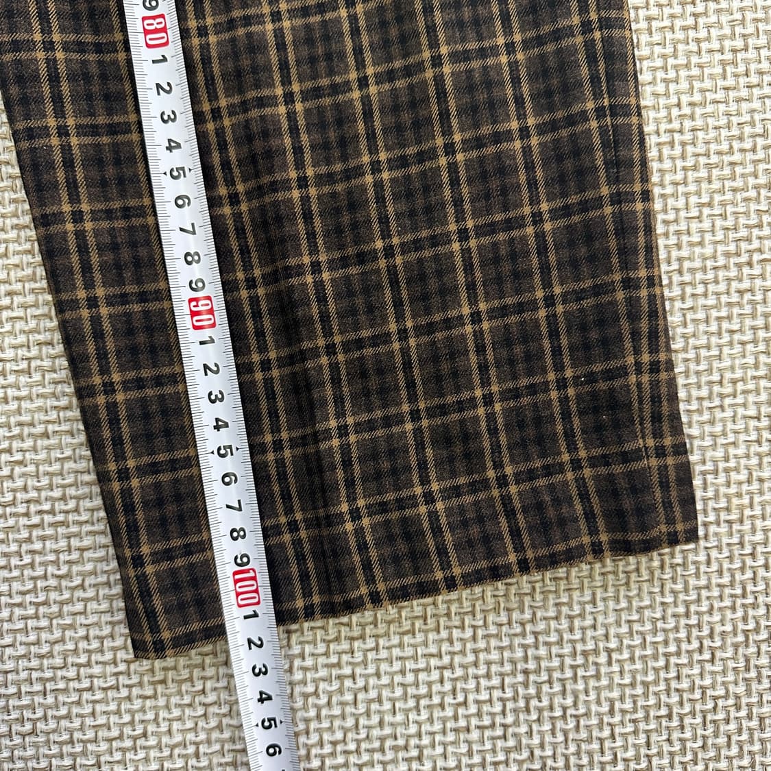 86-97 닥스 플란넬 체크 팬츠 0429D 상품이미지6