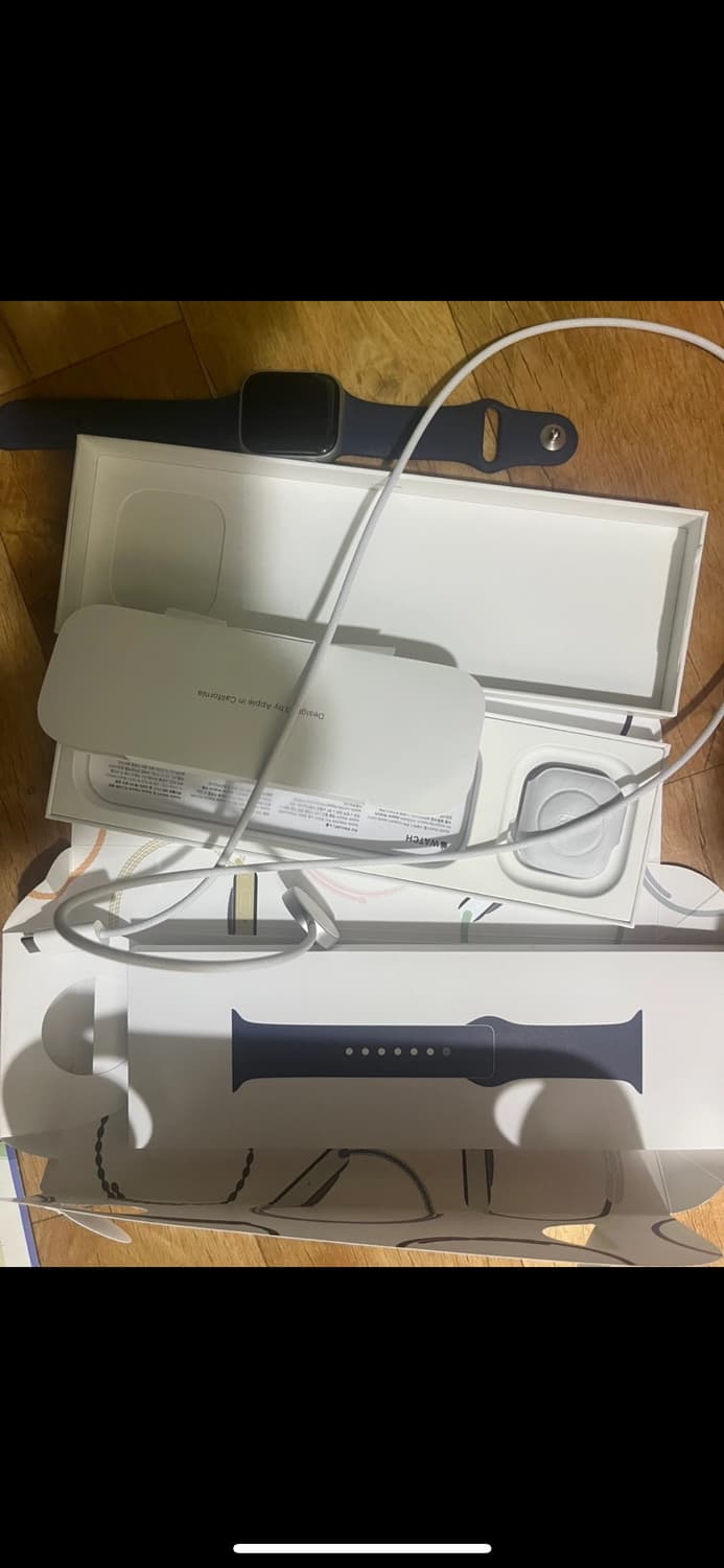 애플워치9 실버gps 상품이미지2