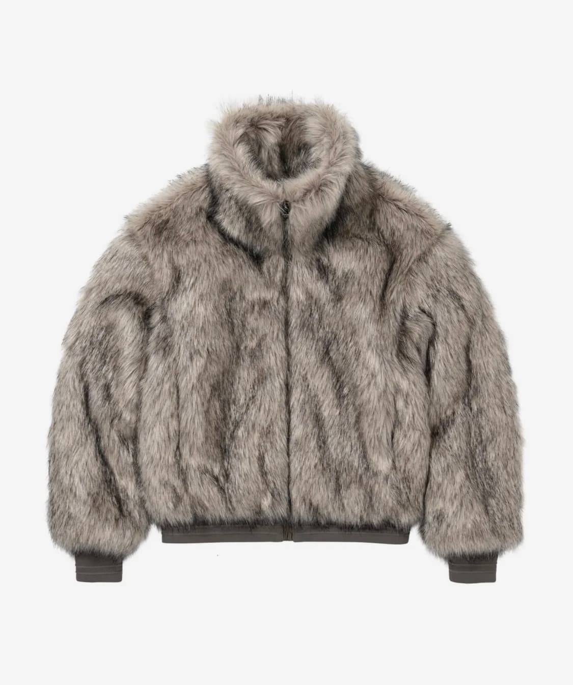 Wellbeing express fur jacket gray 상품이미지1