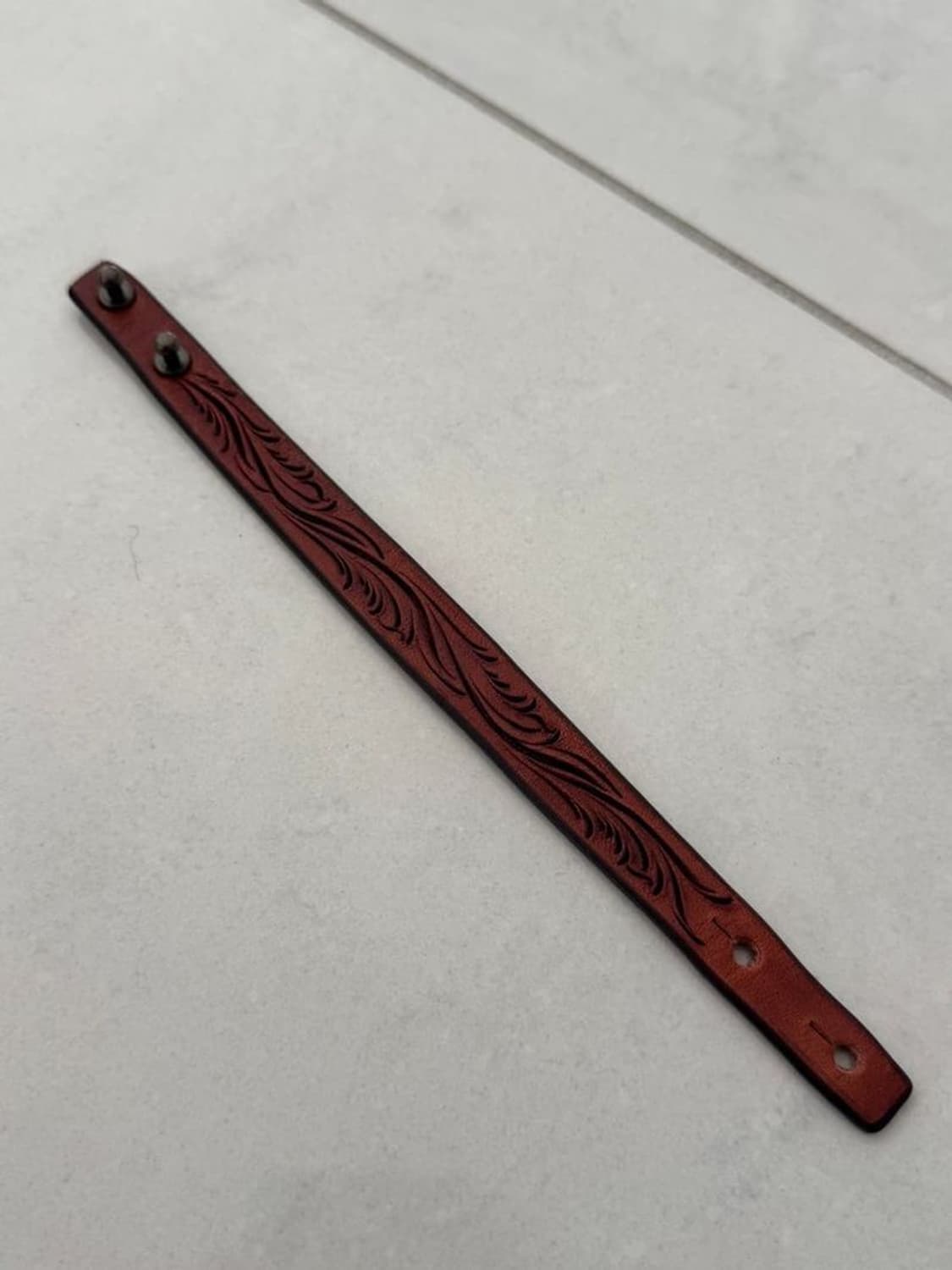 CUT LEATHER BRACELET 프리컷 가죽 팔찌 상품이미지3