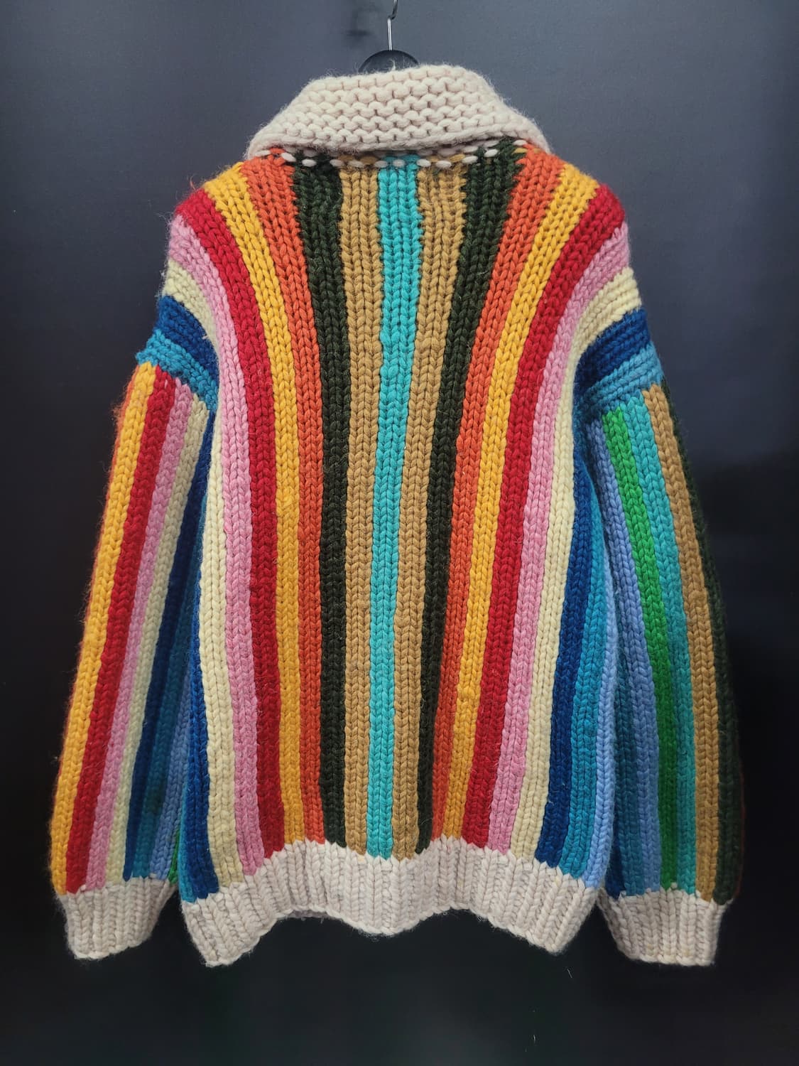 KANATA 캐나다 헤비울 코위찬 멀티 희귀템 스웨터 상품이미지3