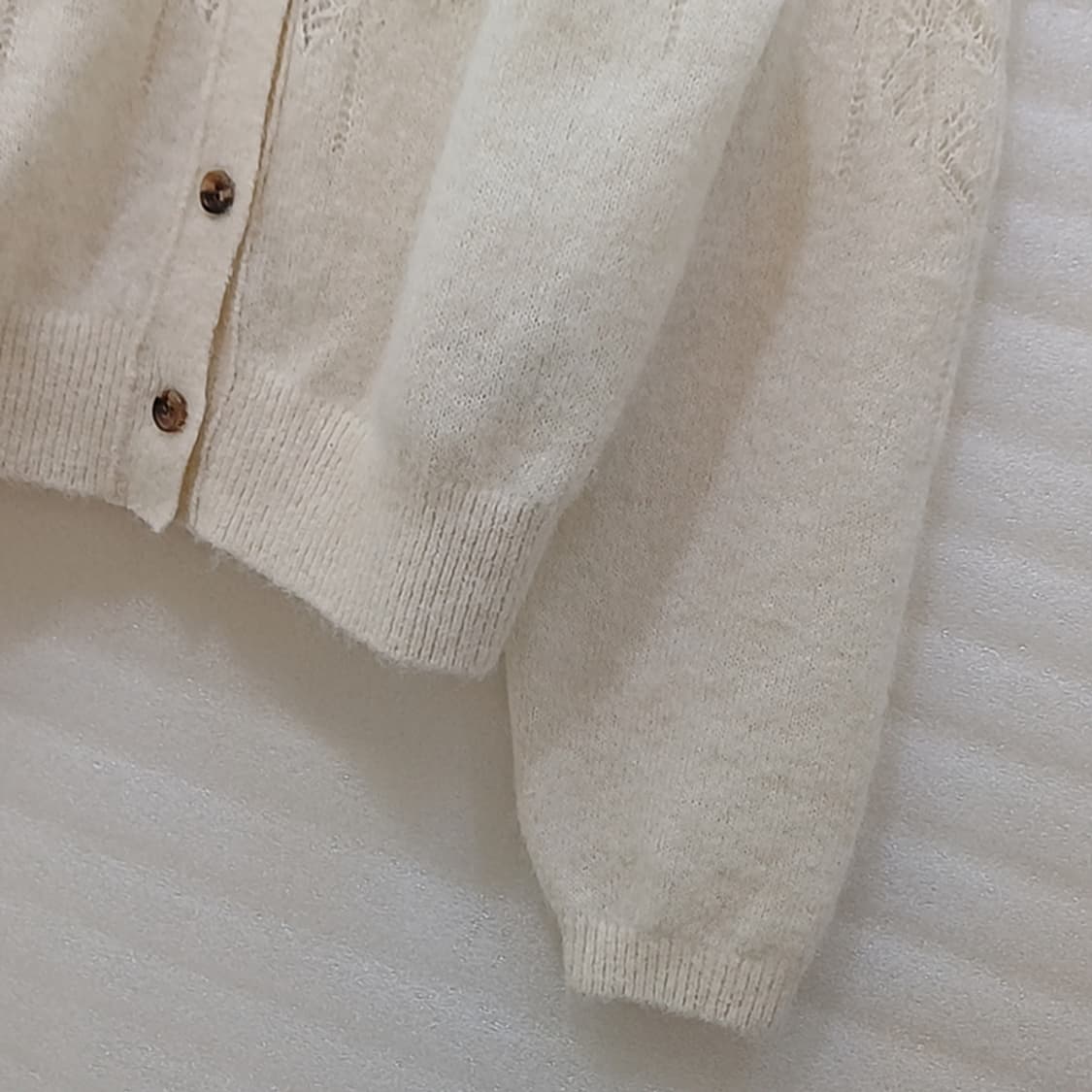 아떼 바네사브루노 QUOTIDIEN 알파카 니트 가디건 여성 사랑봉봉 상품이미지4