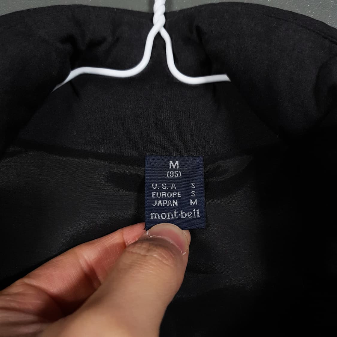 M) 몽벨 클라우드 EX 800 FP 멜란지 니트 구스다운 패딩 점퍼 상품이미지6