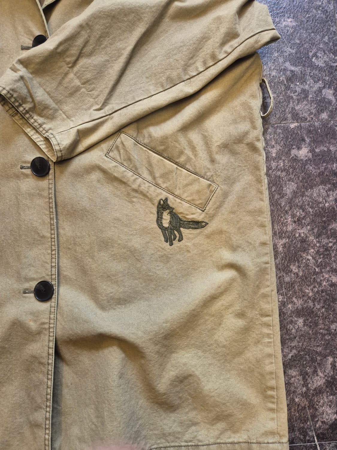 LEWITT 코트 카키 85-90-160 (사파리코트) 상품이미지2