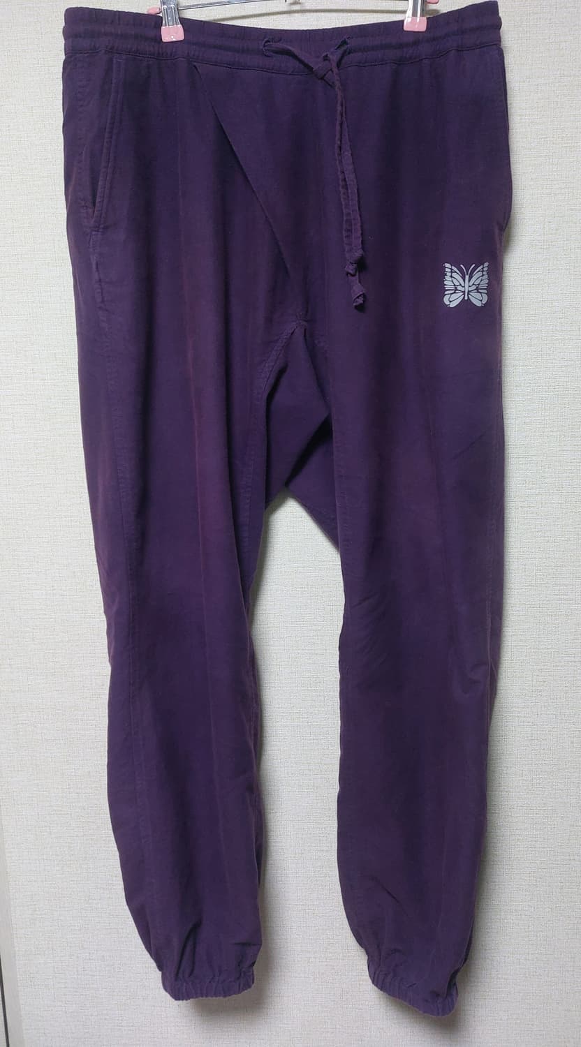 코튼 플라넬 니들스 팬츠 퍼플 상품이미지1