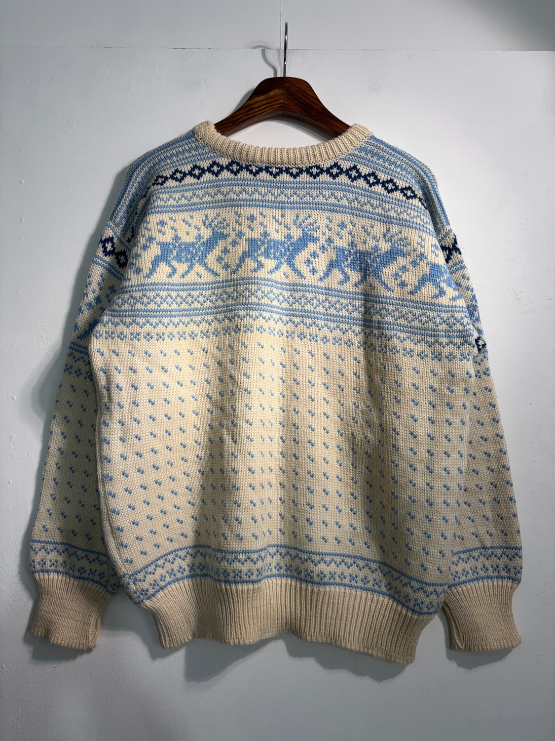 [XL] Dale of norway 데일오브노르웨이 반집업 니트 울100 상품이미지2