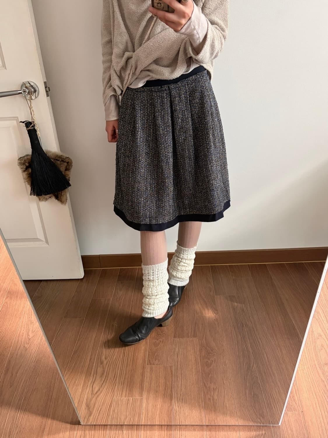 layered midi skirt 상품이미지4