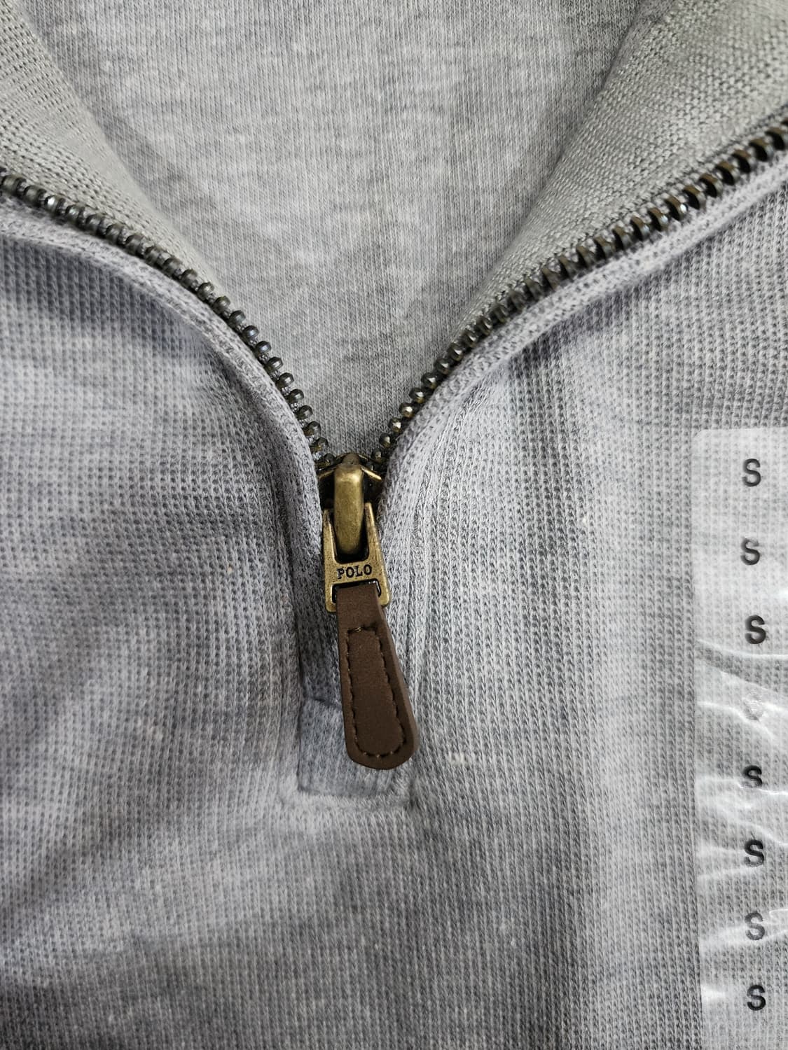 폴로 랄프로렌 에스테이트 리브 하프집업 반집업 니트 신형 S 상품이미지4