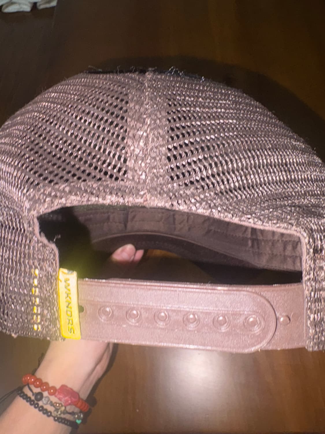 위캔더스 WKNDRS 브라운 메쉬캡 FREE 상품이미지2