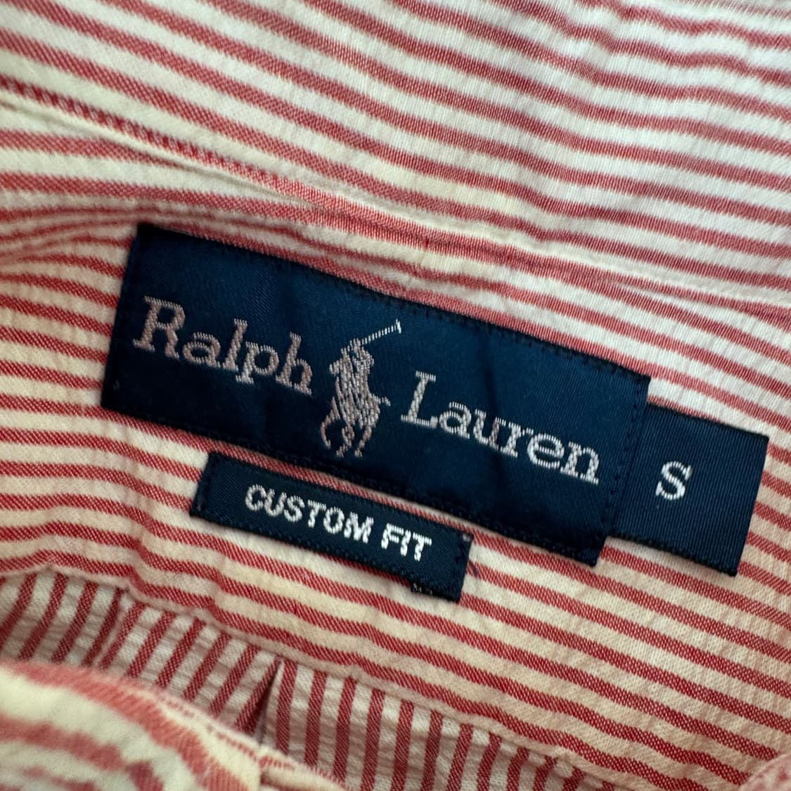 S 폴로 랄프로렌 시어서커 반팔 남방  상품이미지3