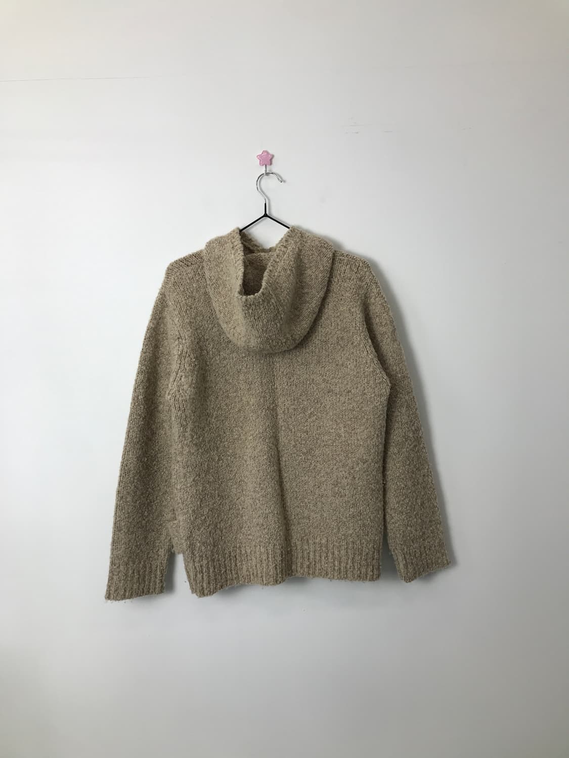 LES VIS a BOIS Wool Blend Knit Hoodie 상품이미지2