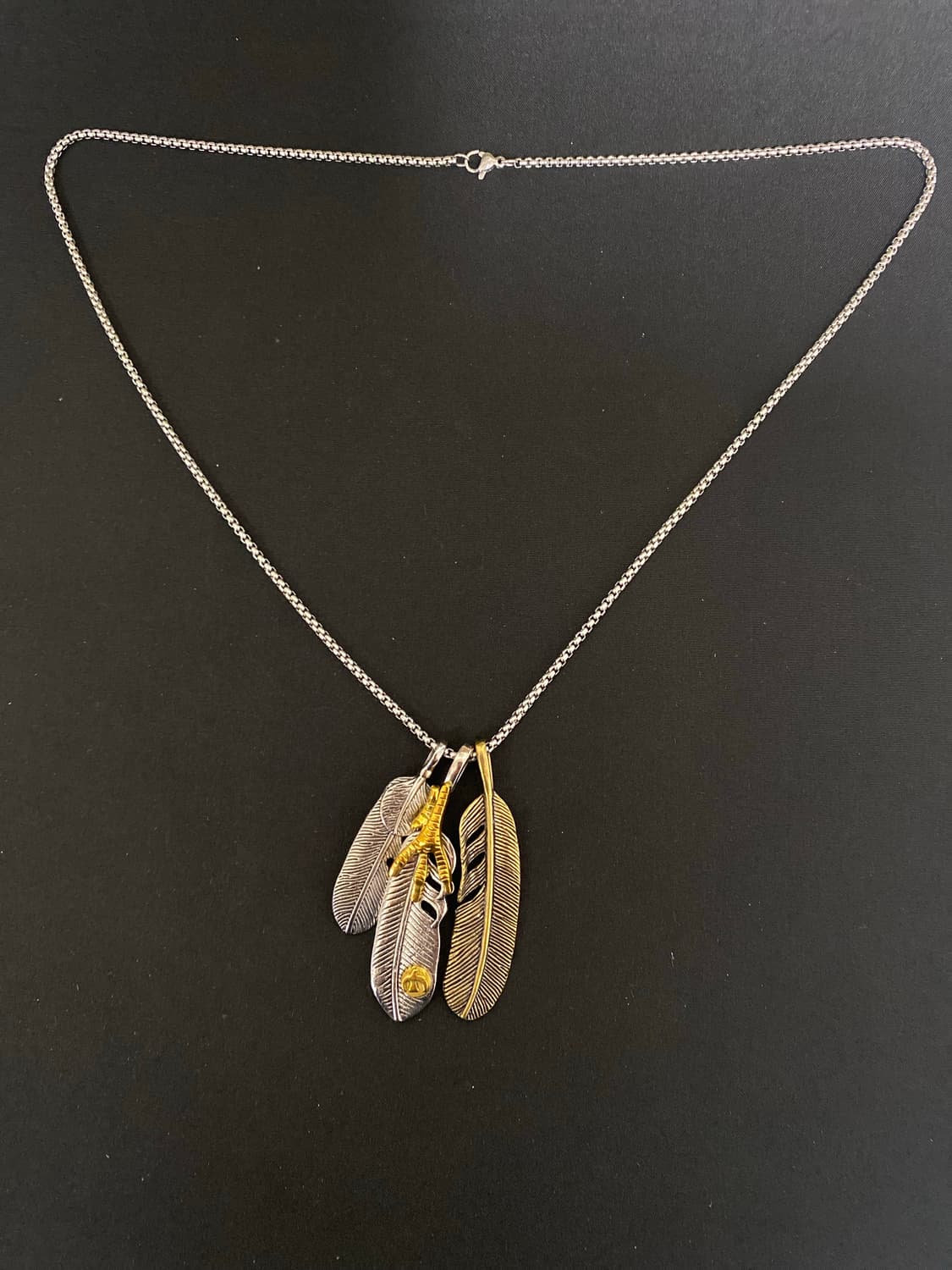 깃털 팬던트 목걸이 상품이미지1