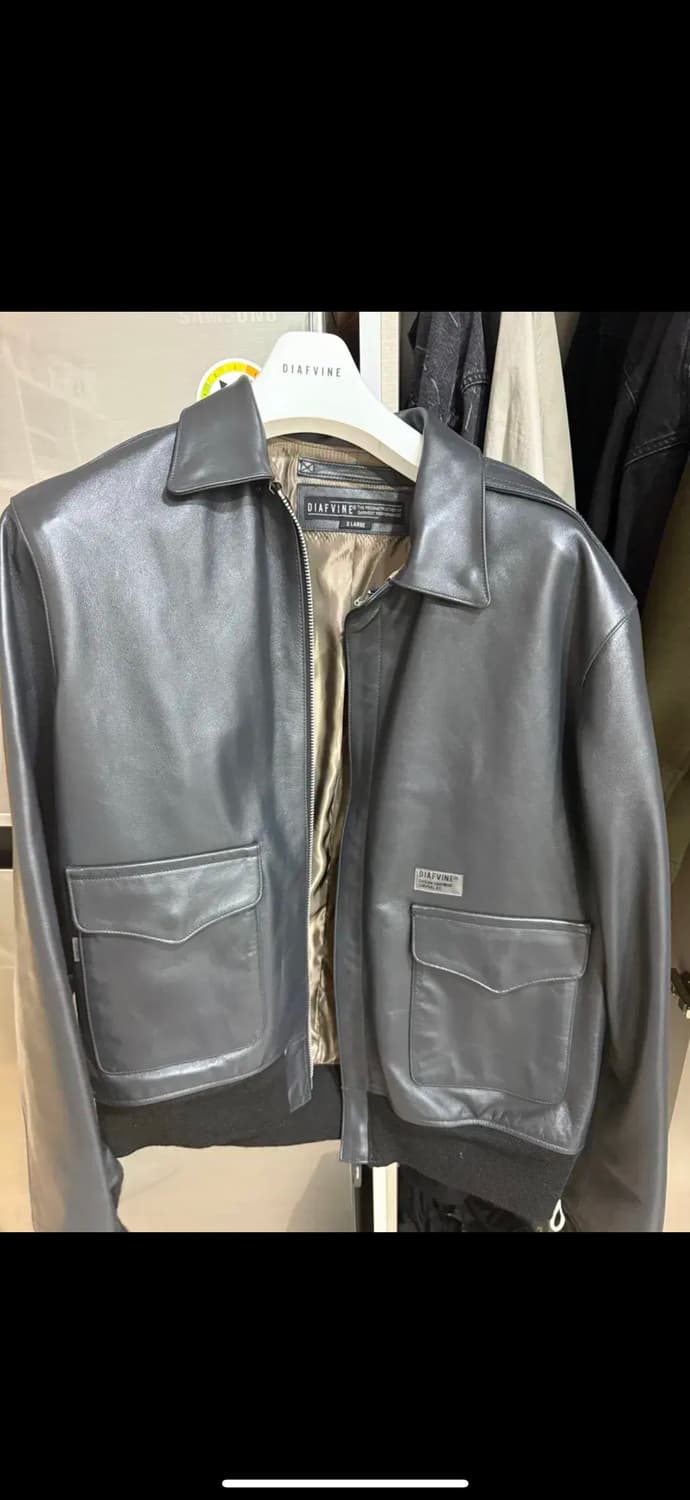 디아프바인 카프스킨 a2 자켓 xl 상품이미지2