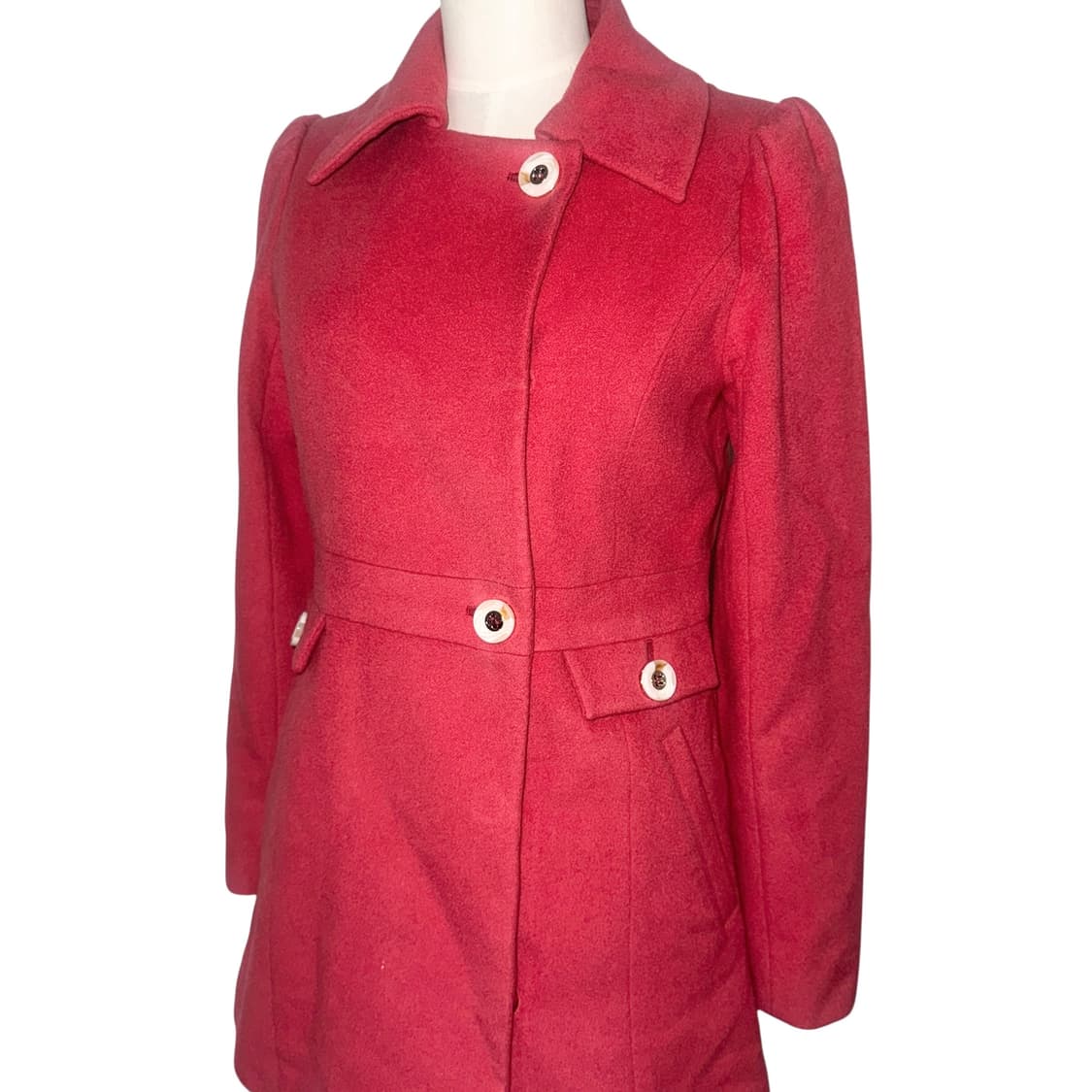 Pale Red Puff Princess Coat 상품이미지2