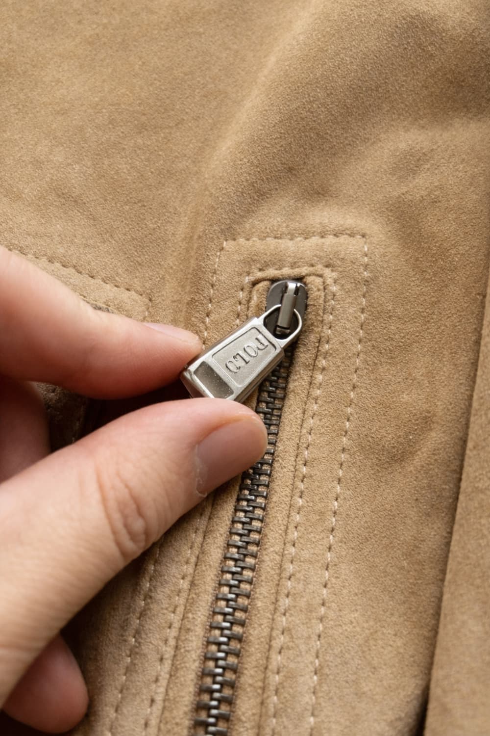 폴로 랄프로렌 우먼즈 스웨이드 라이더 자켓 8 상품이미지6