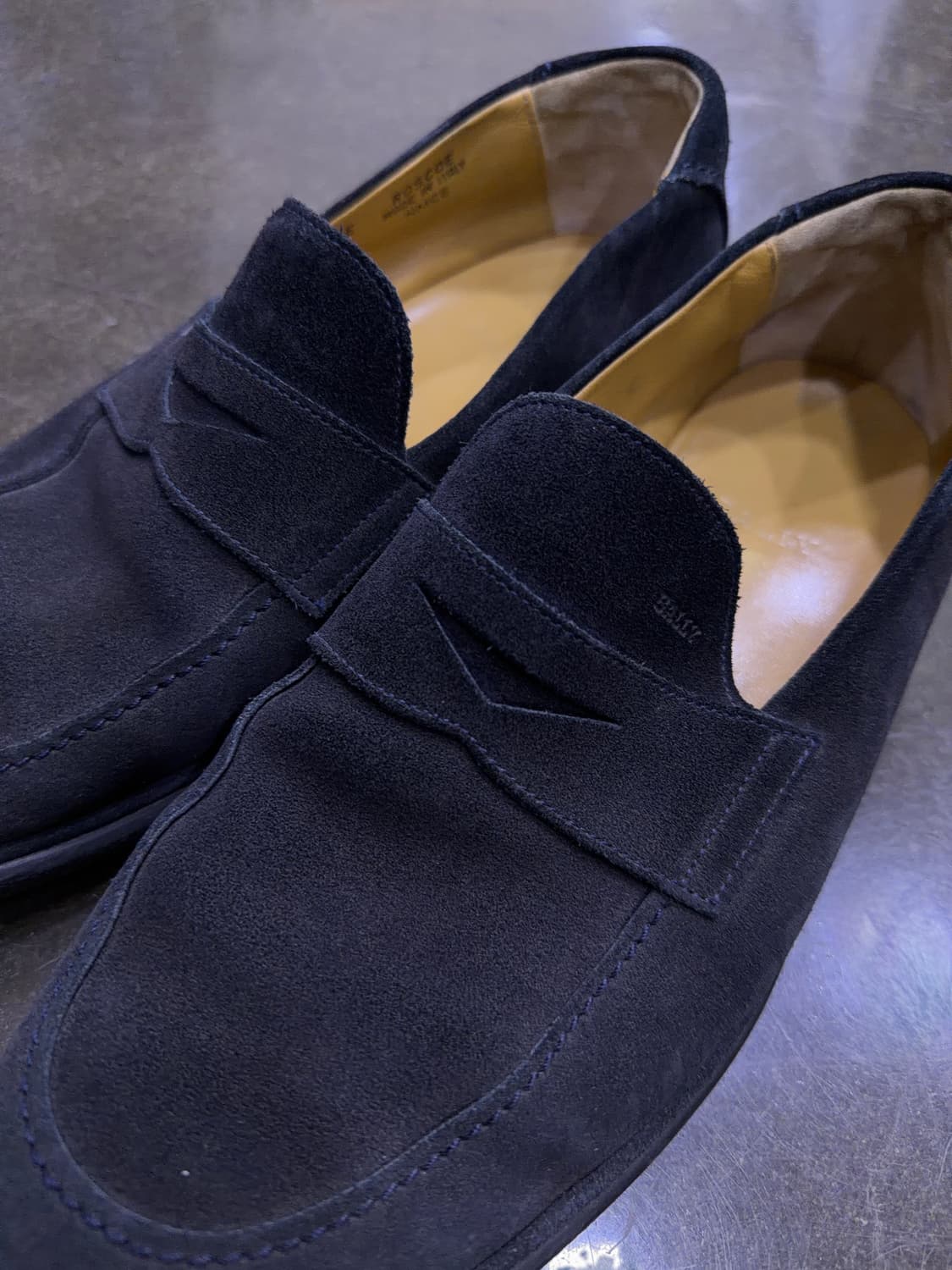 발리 로스코 스웨이드 누벅 페니로퍼 9.5 상품이미지4