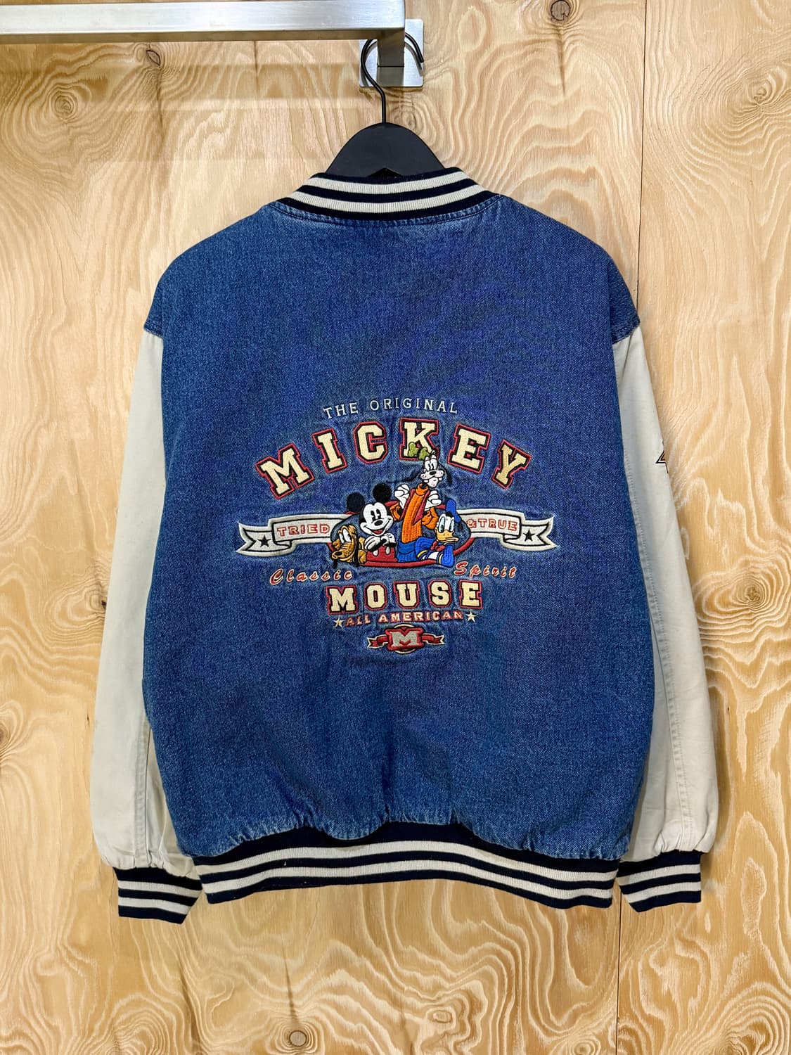 디즈니스토어 미키마우스 데님 바시티 자켓 상품이미지5