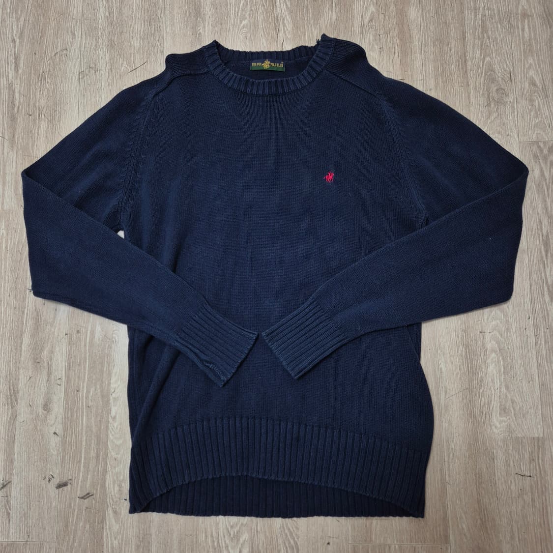 더폭스 폴로클럽 스몰로고 라운드 니트 2XL(110) 상품이미지1