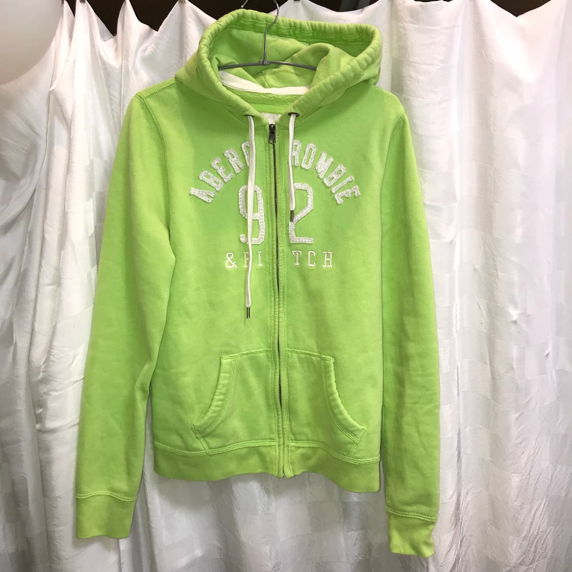 Abercrombie 아베크롬비 y2k 갸루 스팽글 기모 후드집업 상품이미지2