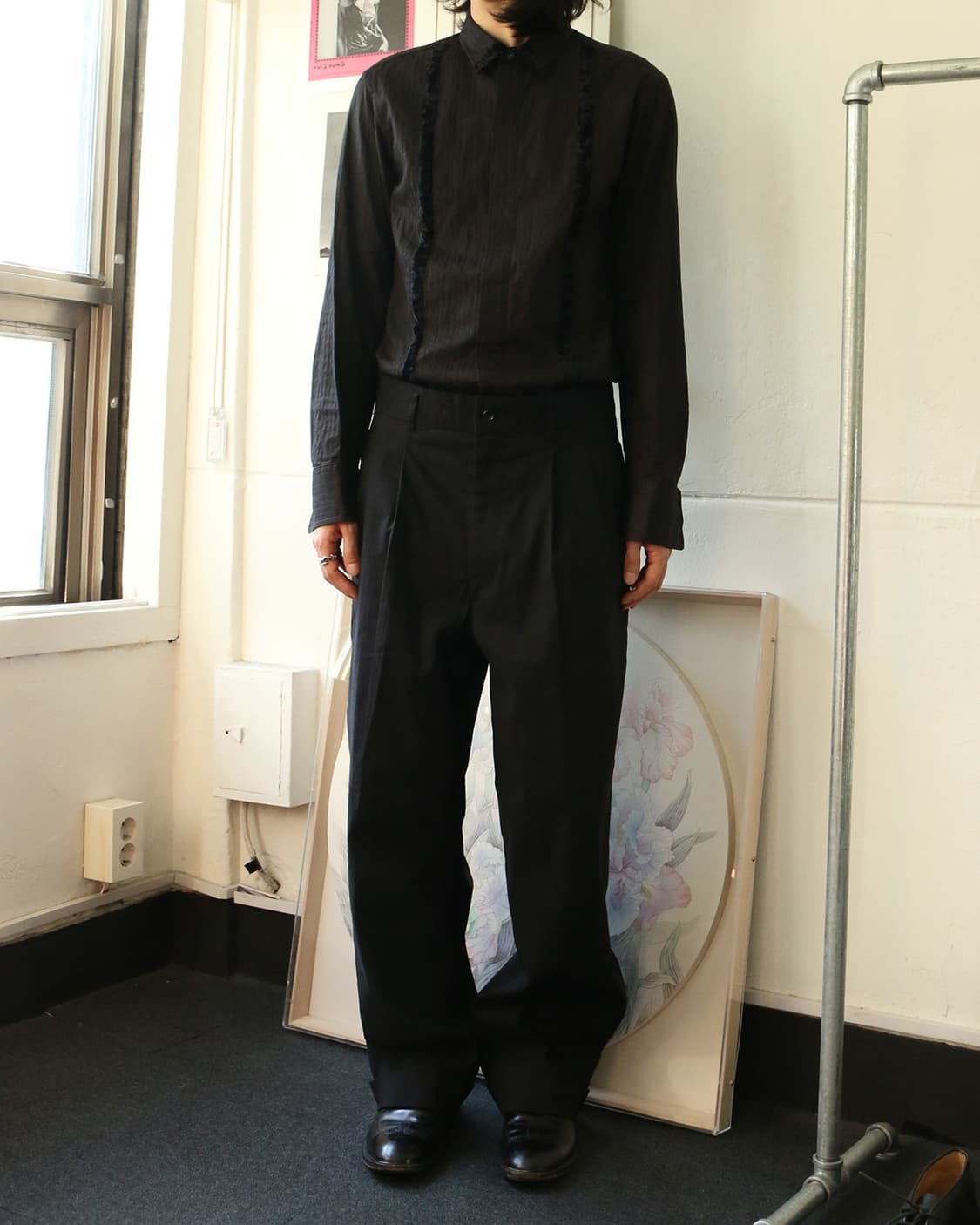 캐서린 햄넷 런던 블랙 셔츠 상품이미지2