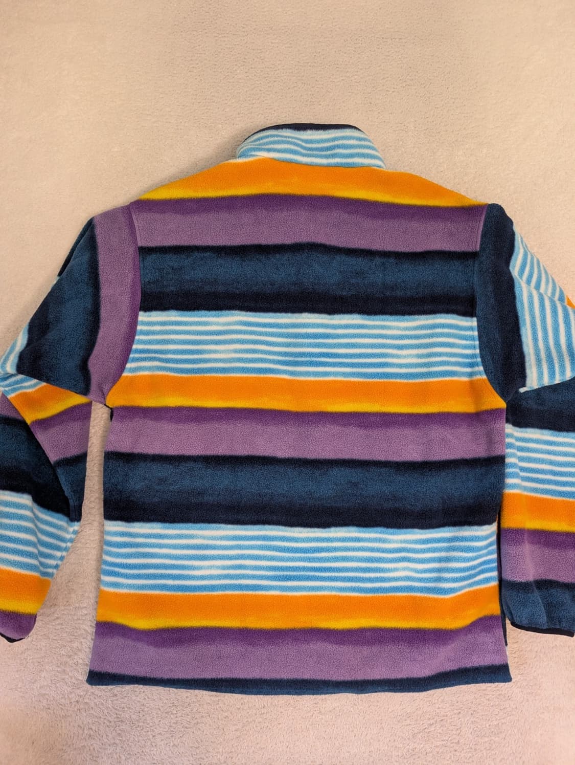 14FW 파타고니아 신칠라 스냅-T 플리스 스트라이프 멀티컬러 상품이미지5