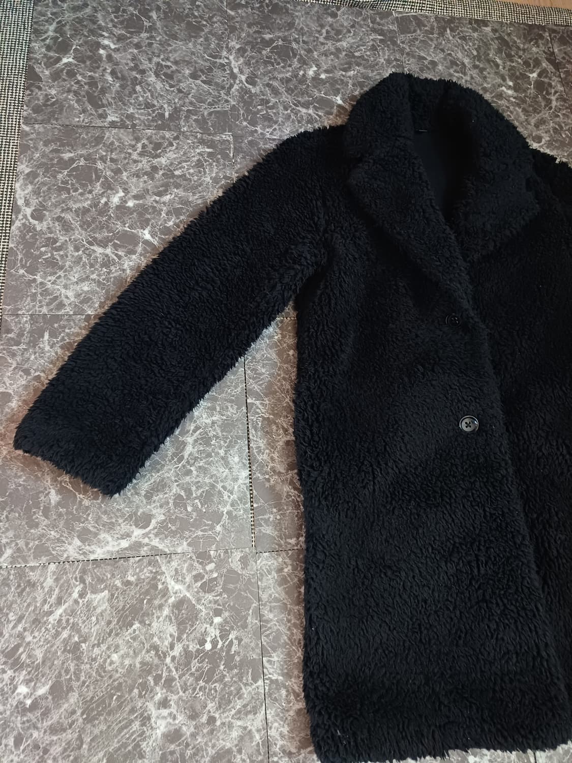 유니클로 양털 스타일 코트 상품이미지4