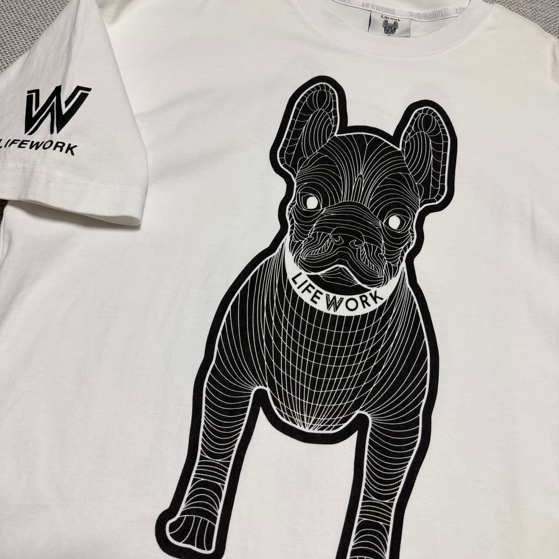 라이프워크 빅로고 반팔티 상품이미지2