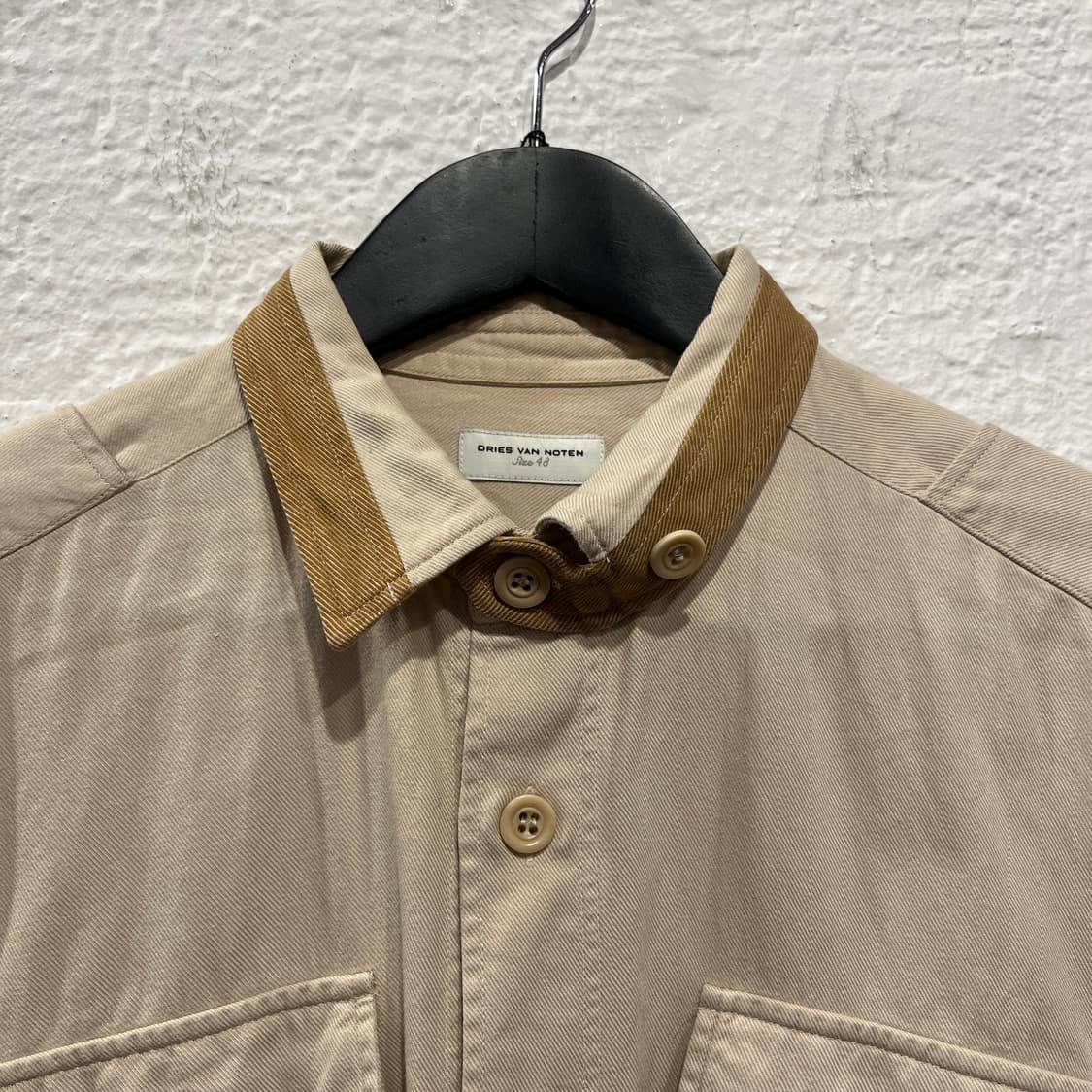 드리스반노튼 라인 디테일 셔츠 상품이미지3