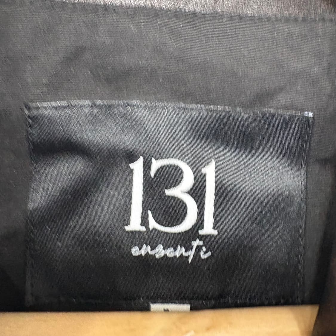 131ensenti 왁스드 모터 자켓 상품이미지3