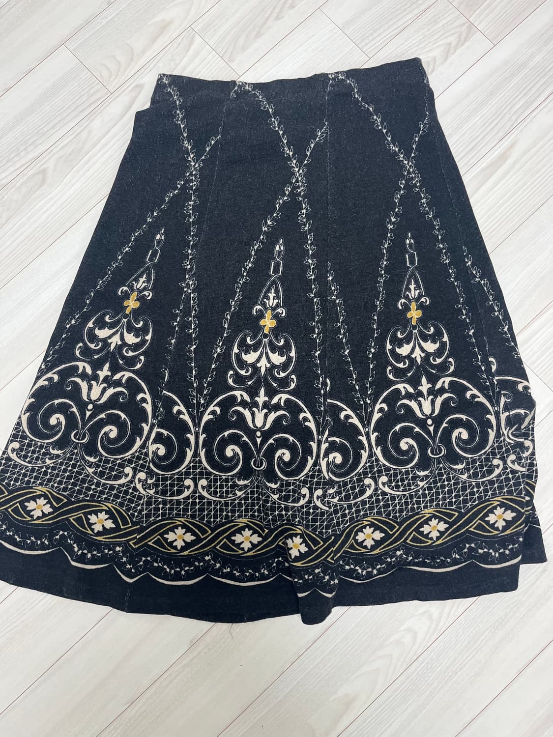 빈티지 울 스커트 상품이미지1