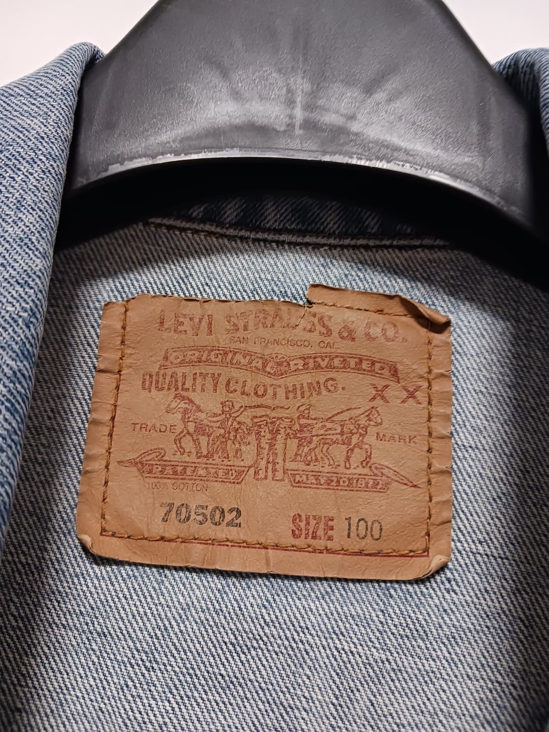 리바이스 90s 1세대 데님자켓 상품이미지3