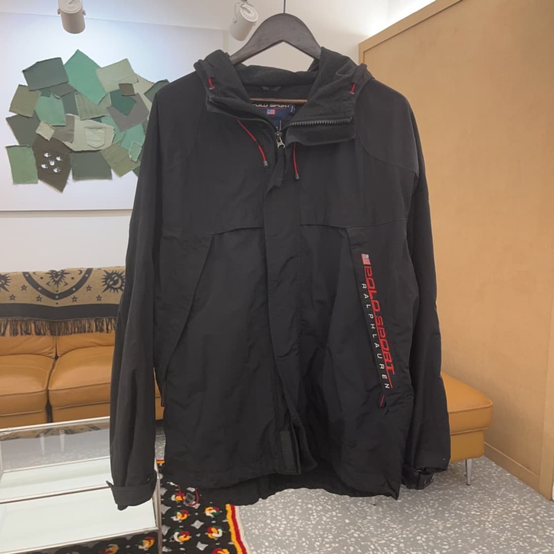 폴로 스포츠 올드스쿨 90's 고프코어 바람막이 자켓 XL C07006 상품이미지3