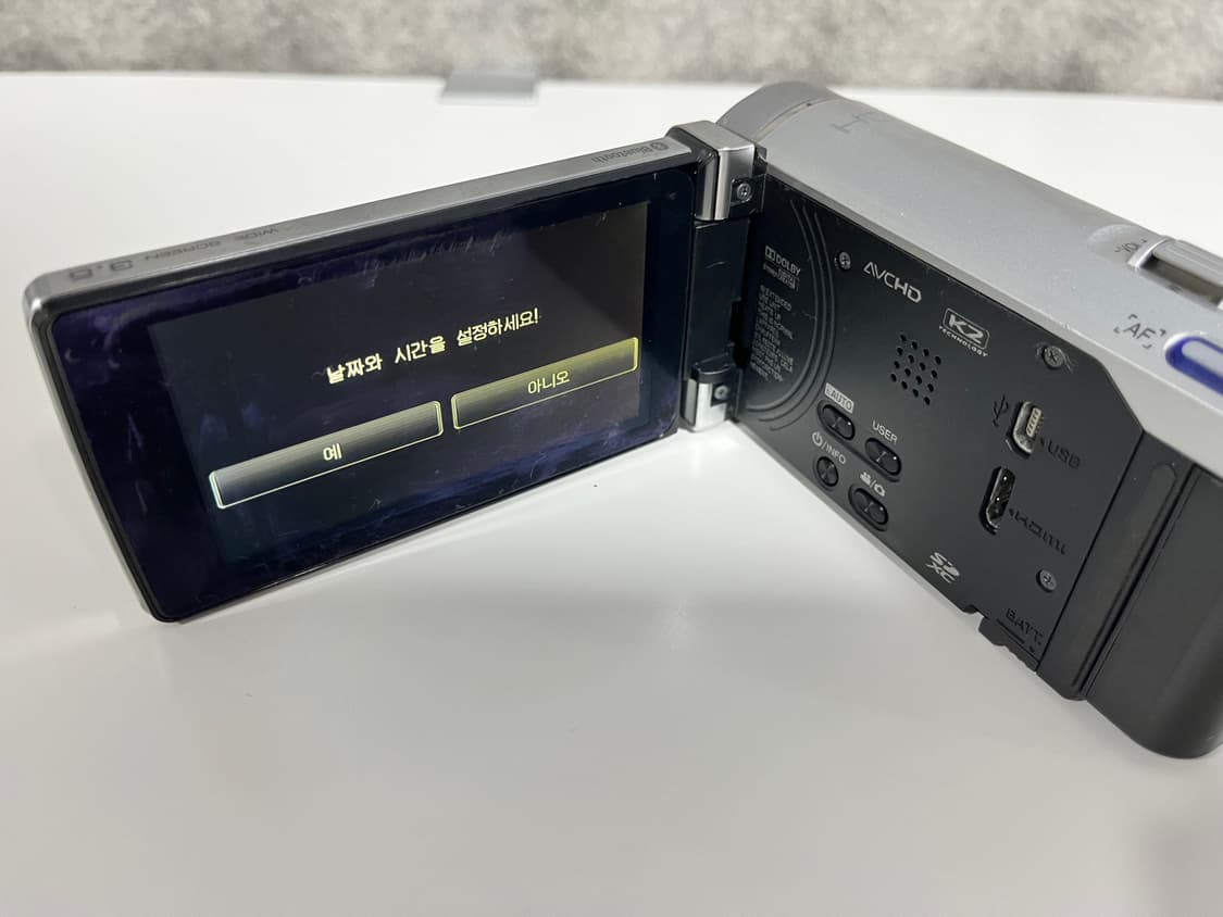 최상위모델 / 디카느낌연출 가능/ jvc gz hm890 빈티지 캠코더 상품이미지2