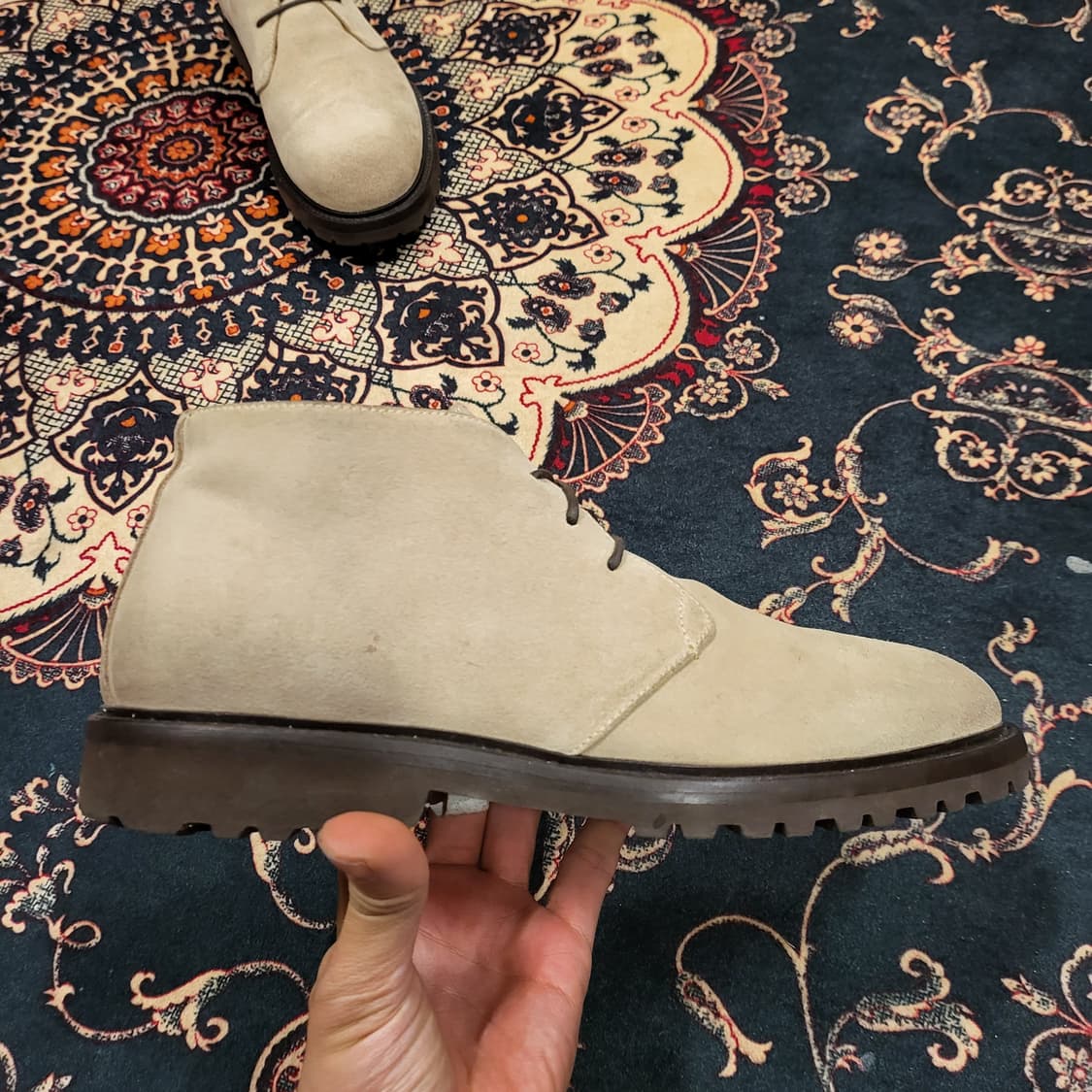 타임 옴므 스웨이드 처카 부츠 260m (41) 상품이미지4