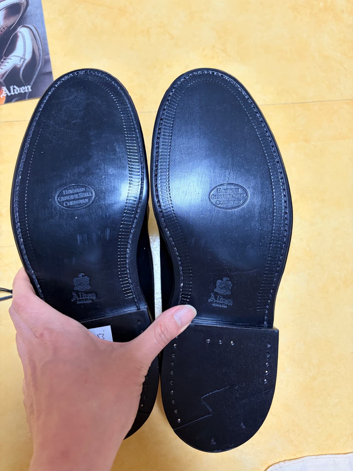 새상품) 알든 9901 코도반 더비 7.5D 상품이미지2