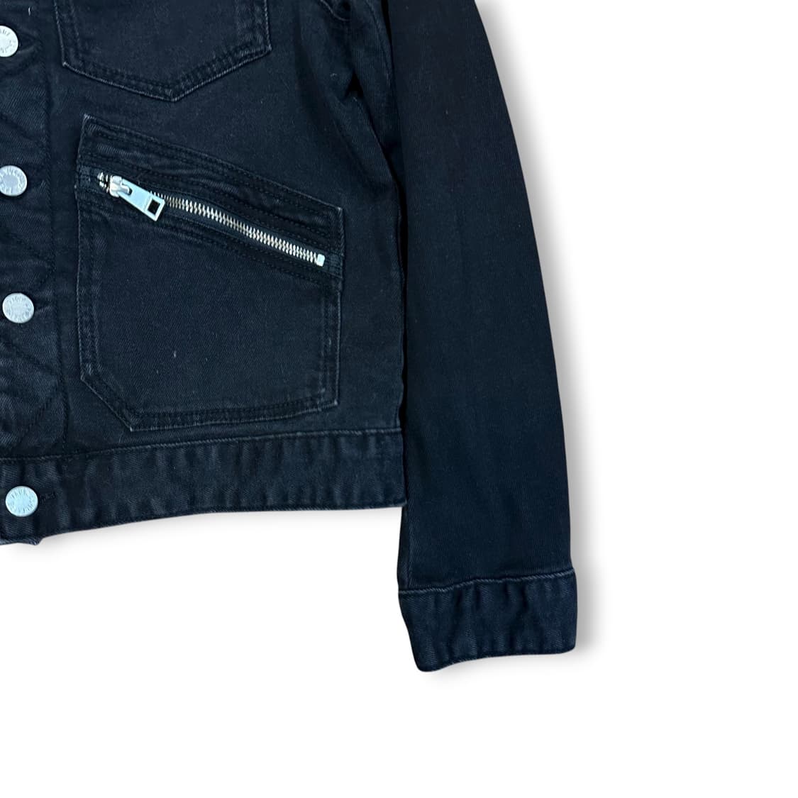 쟈딕앤볼테르 블랙캣 데님 자켓 상품이미지3